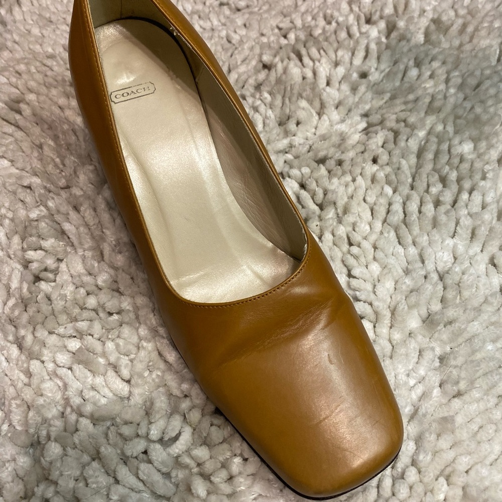 Vintage COACH Camel Nance Calf shoes - Picture 5 of 16